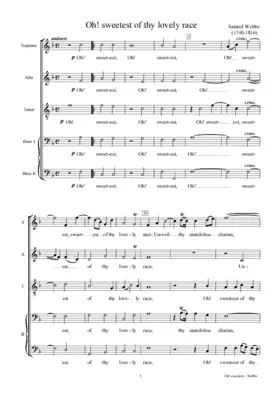 Oh! Sweetest of thy lovely race