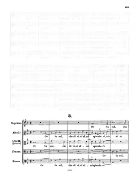 Hor tu sol, che di vivi