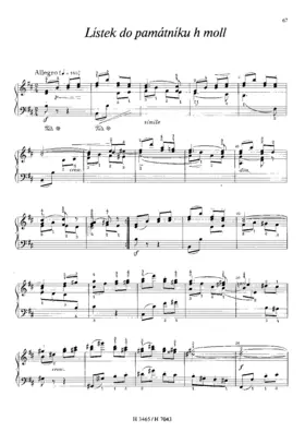Album Leaf in B minor