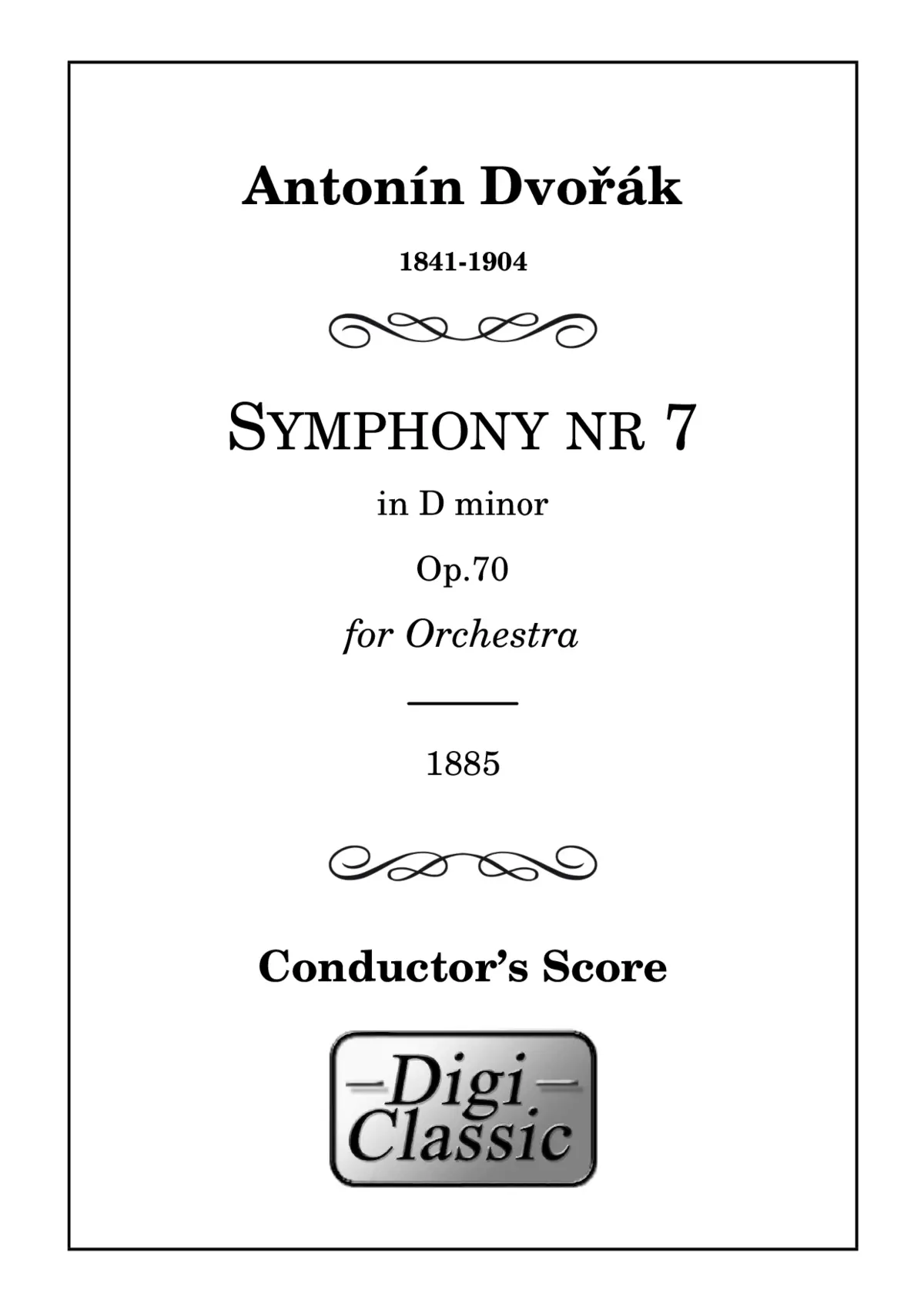 Symphony No.7 - Page 1