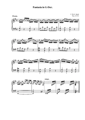 Fantasia in G major
