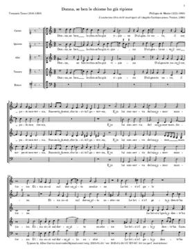 Donna, se ben le chiome