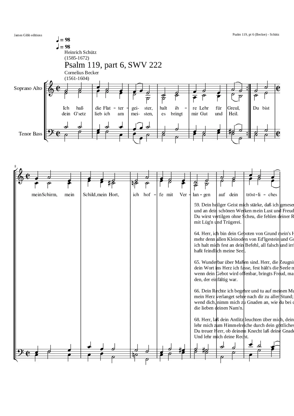 Ich hass die Flattergeister SWV 222 - Page 1