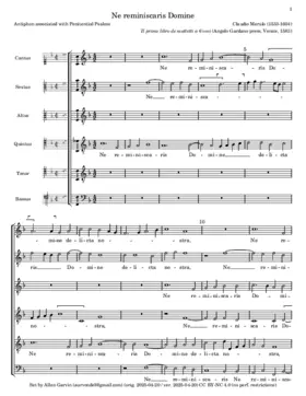 Ne reminiscaris Domine