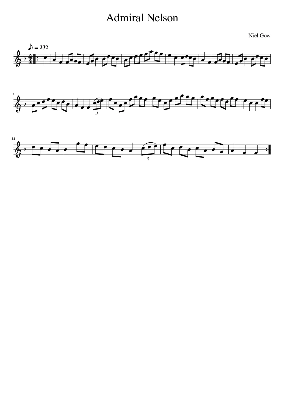 Admiral Nelson - Page 1