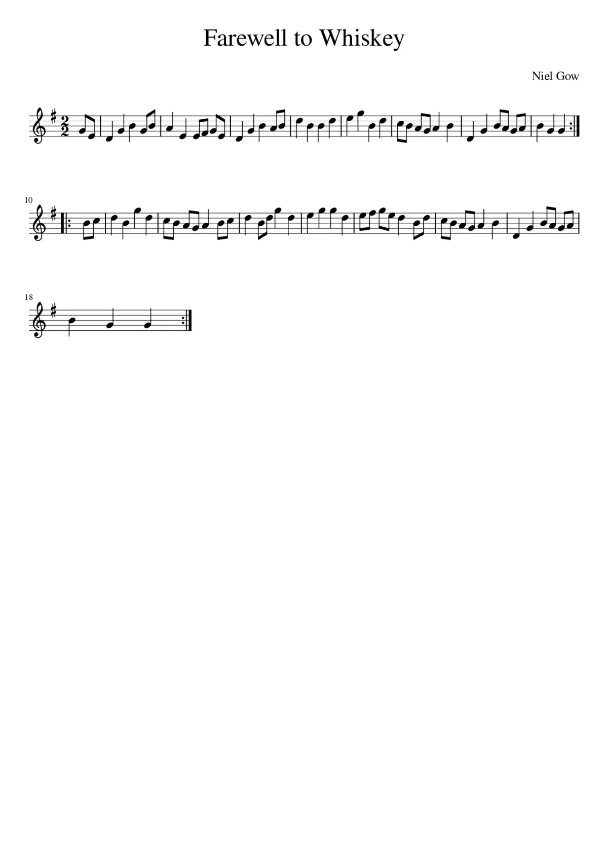 Farewell to Whiskey - Page 1