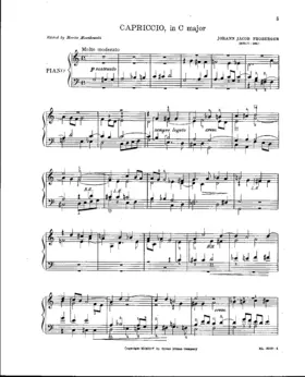 Capriccio in C major