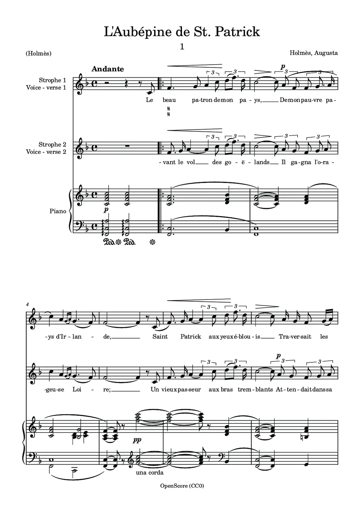 L’aubépine de Saint Patrick - Page 1