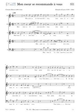 Mon coeur se recommande a vous