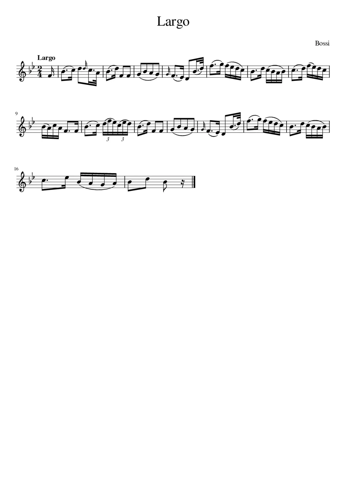 Largo - Page 1
