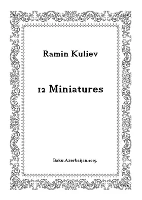 12 Miniatures for Piano