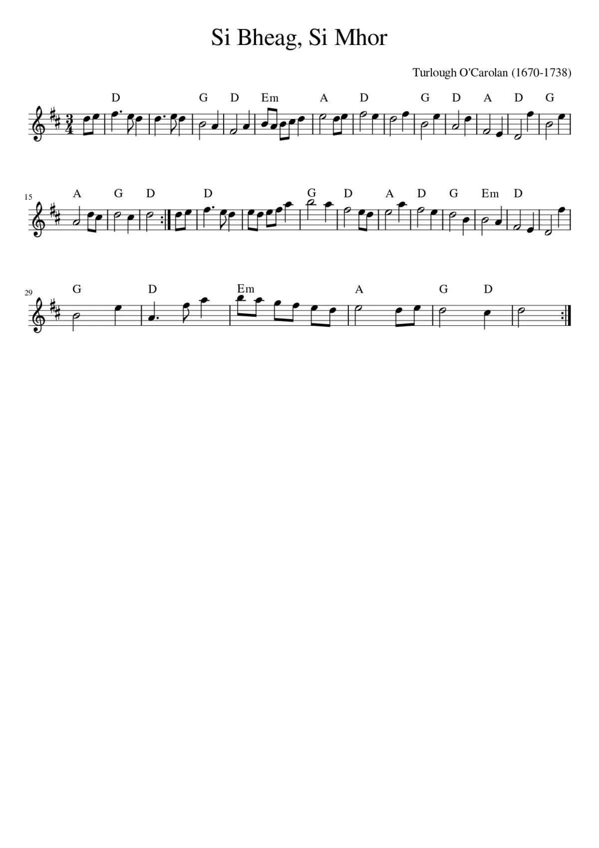 Si Bheag Si Mhor - Page 1