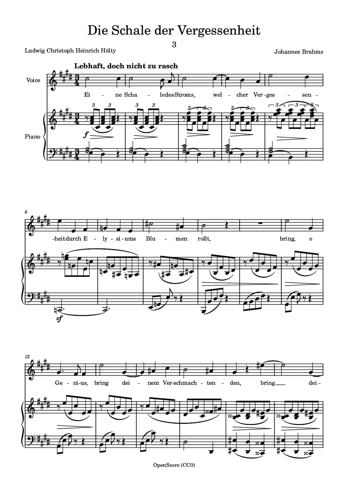 Die Schale der Vergessenheit - Page 1