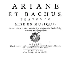 Ariane et Bacchus
