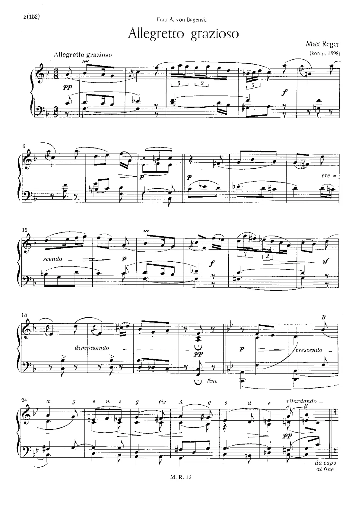 3 Albumblätter - Page 1