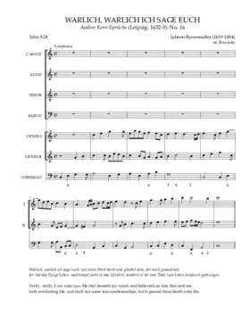 Warlich, warlich ich sage euch