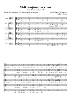 Vidi conjunctos viros