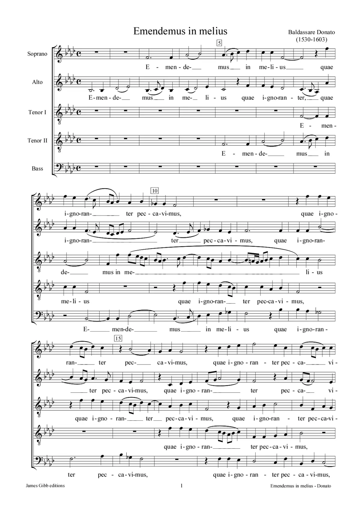 Emendemus in melius - Page 1