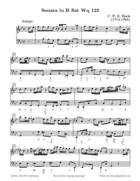 Flute Sonata in B-flat major