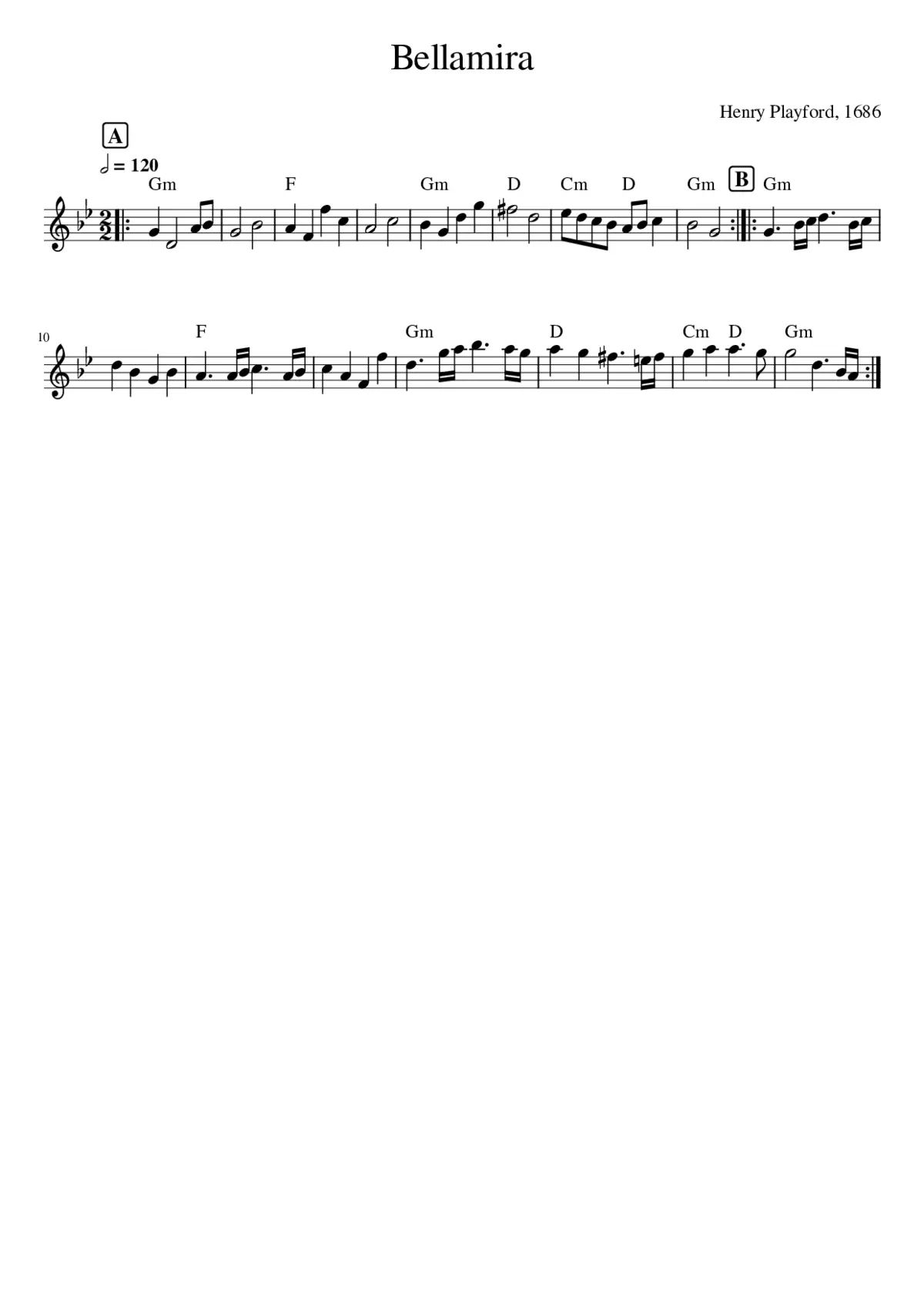 Bellamira - Page 1