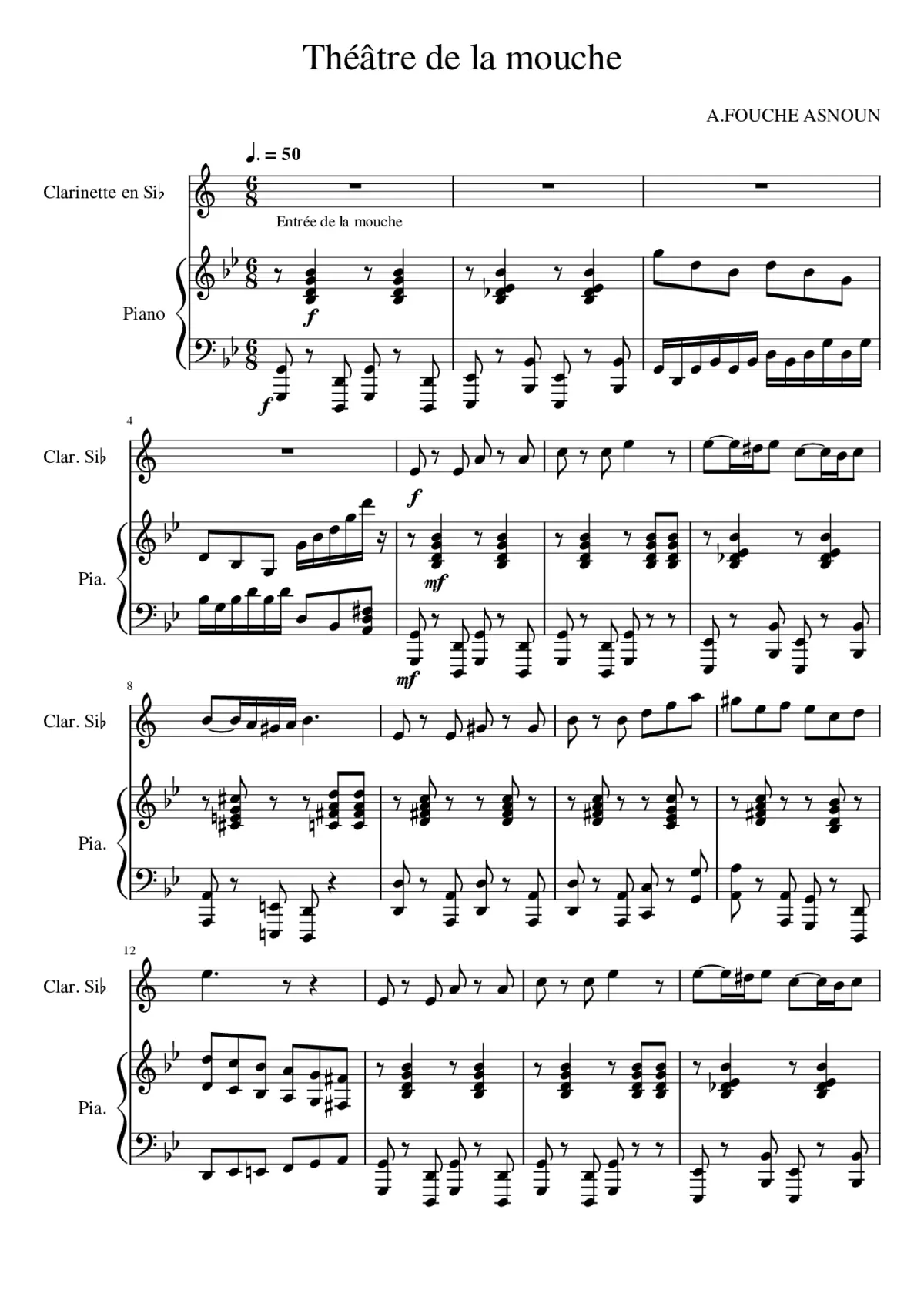 Theatre de la Mouche - Page 1