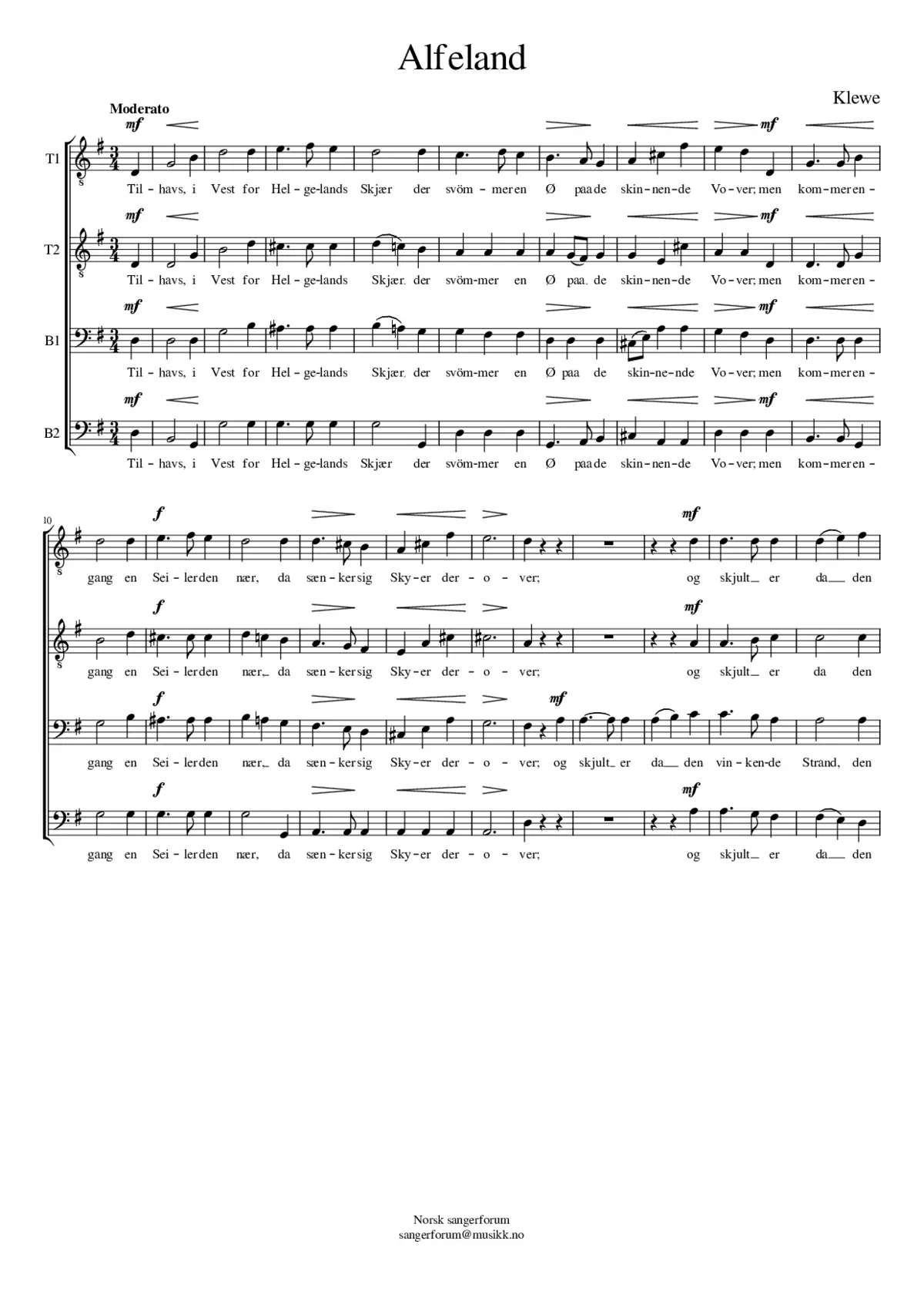Alfeland - Page 1