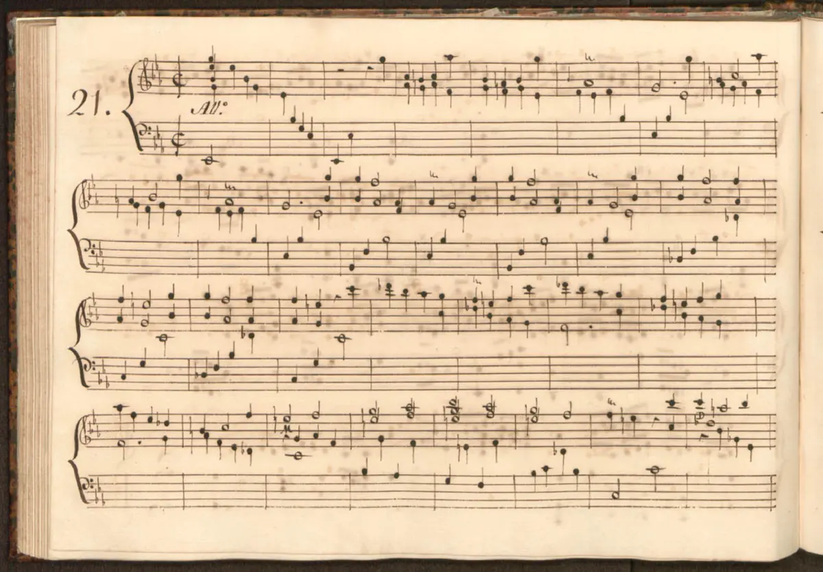 Keyboard Sonata in E-flat major - Page 1