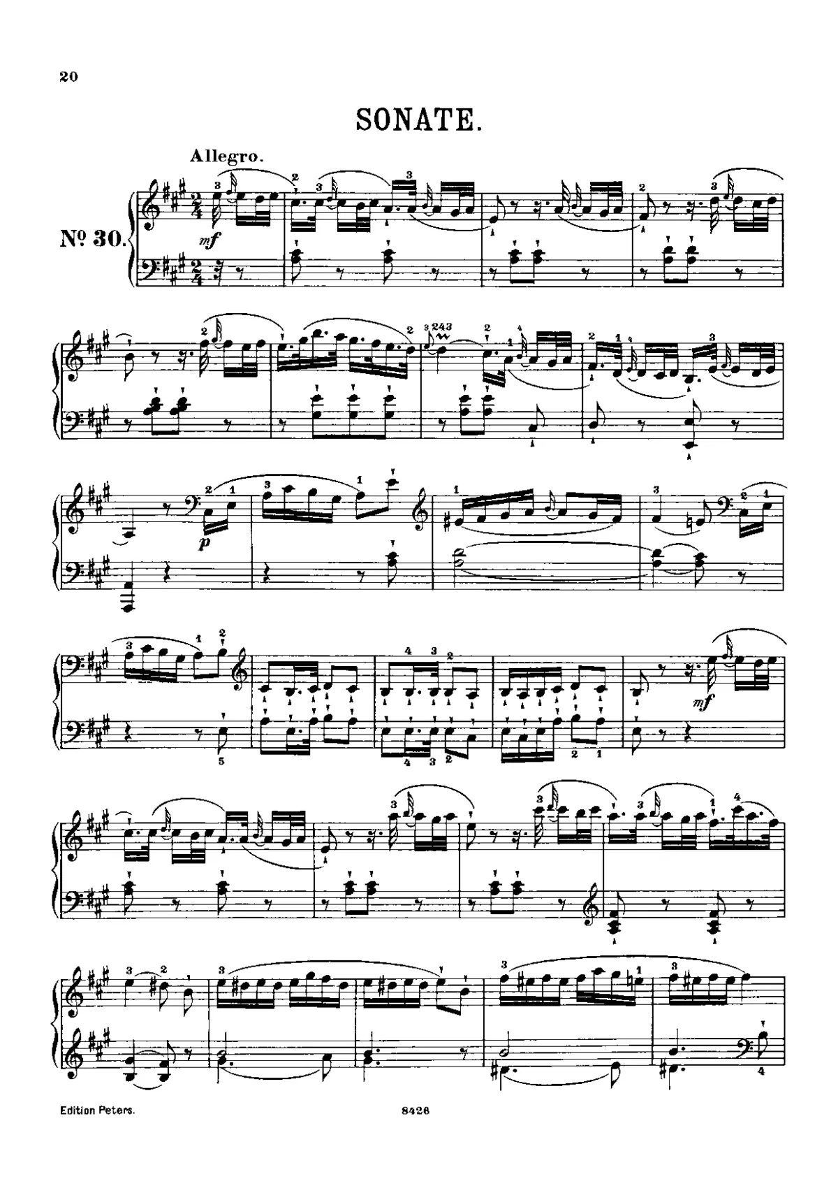 Keyboard Sonata - Page 1