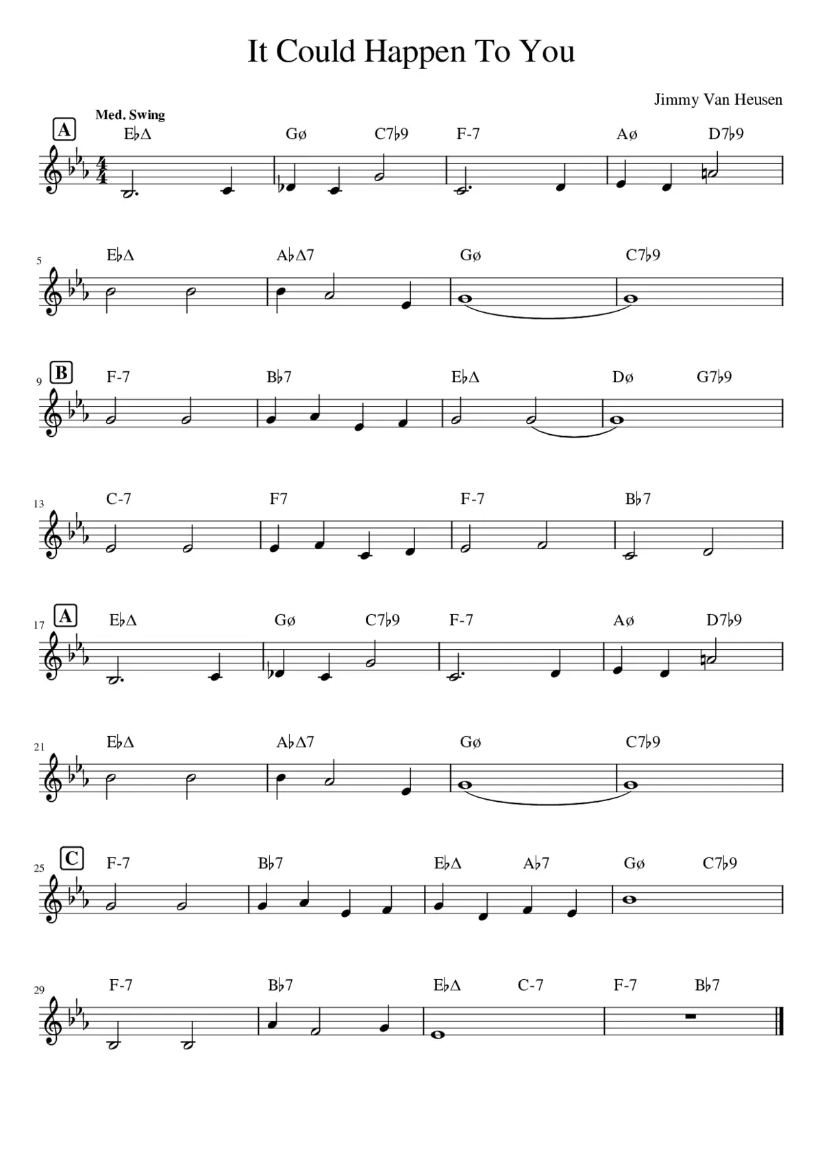 It Could Happen To You - Page 1