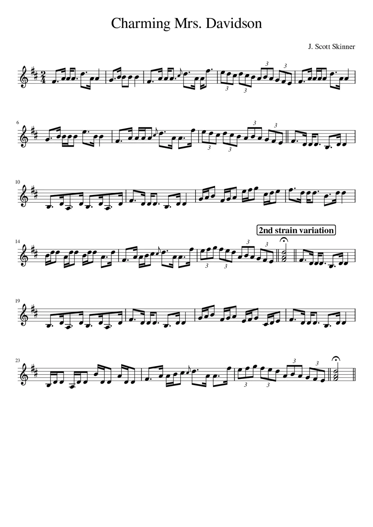 Charming Mrs. Davidson - Page 1