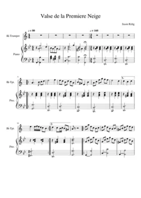 Valse de la Premiere Neige