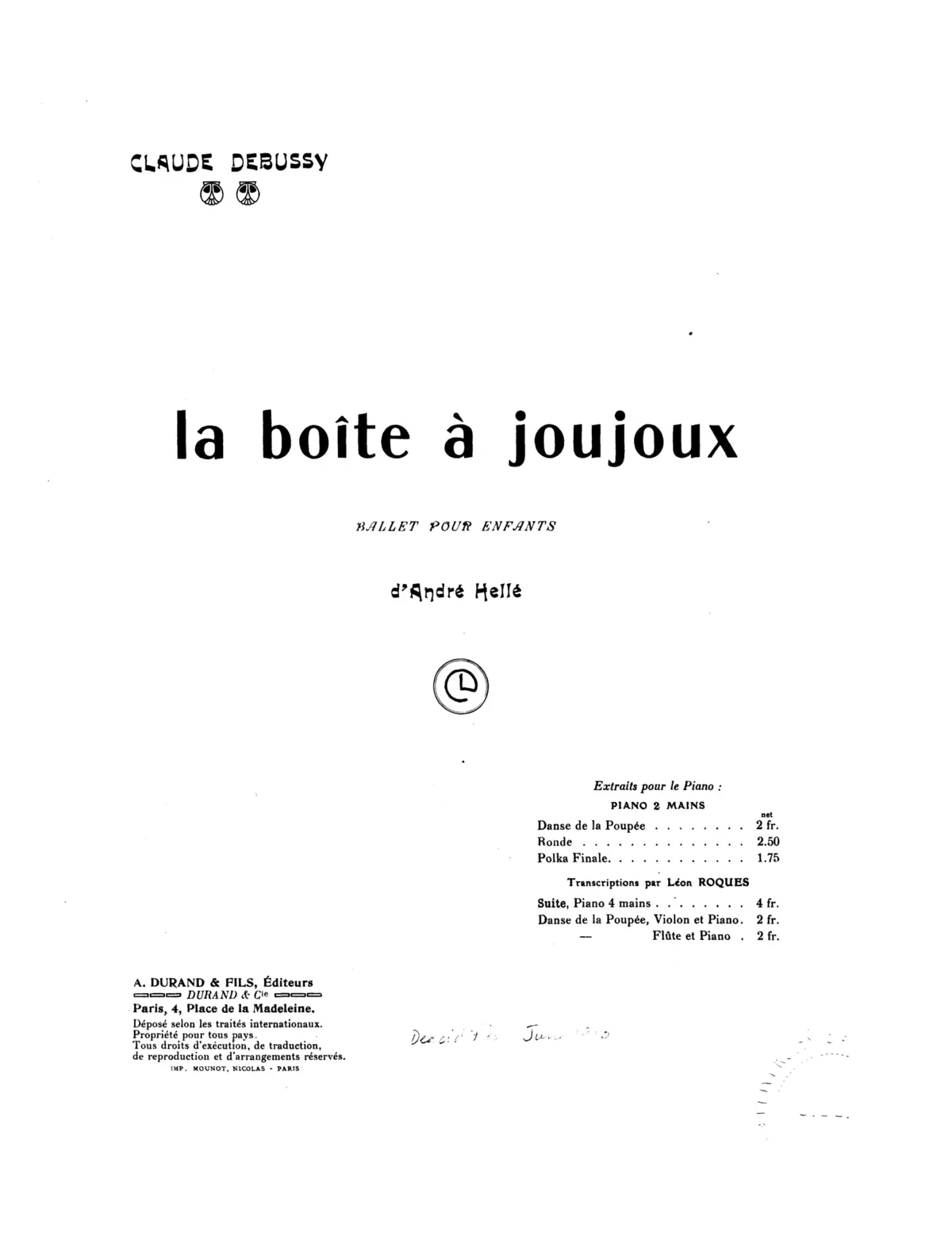 La boîte à joujoux - Page 1