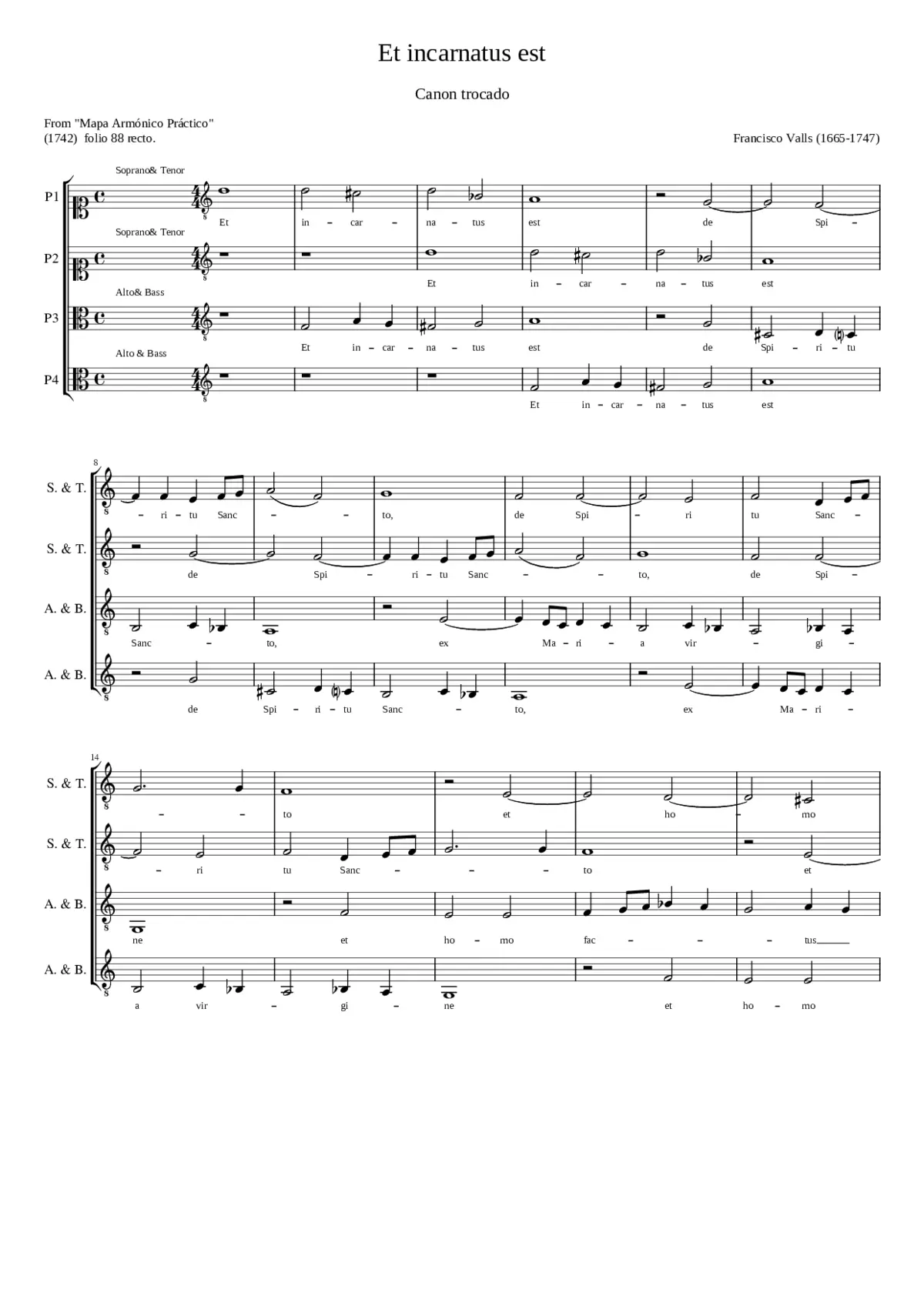 Et incarnatus est - Page 1