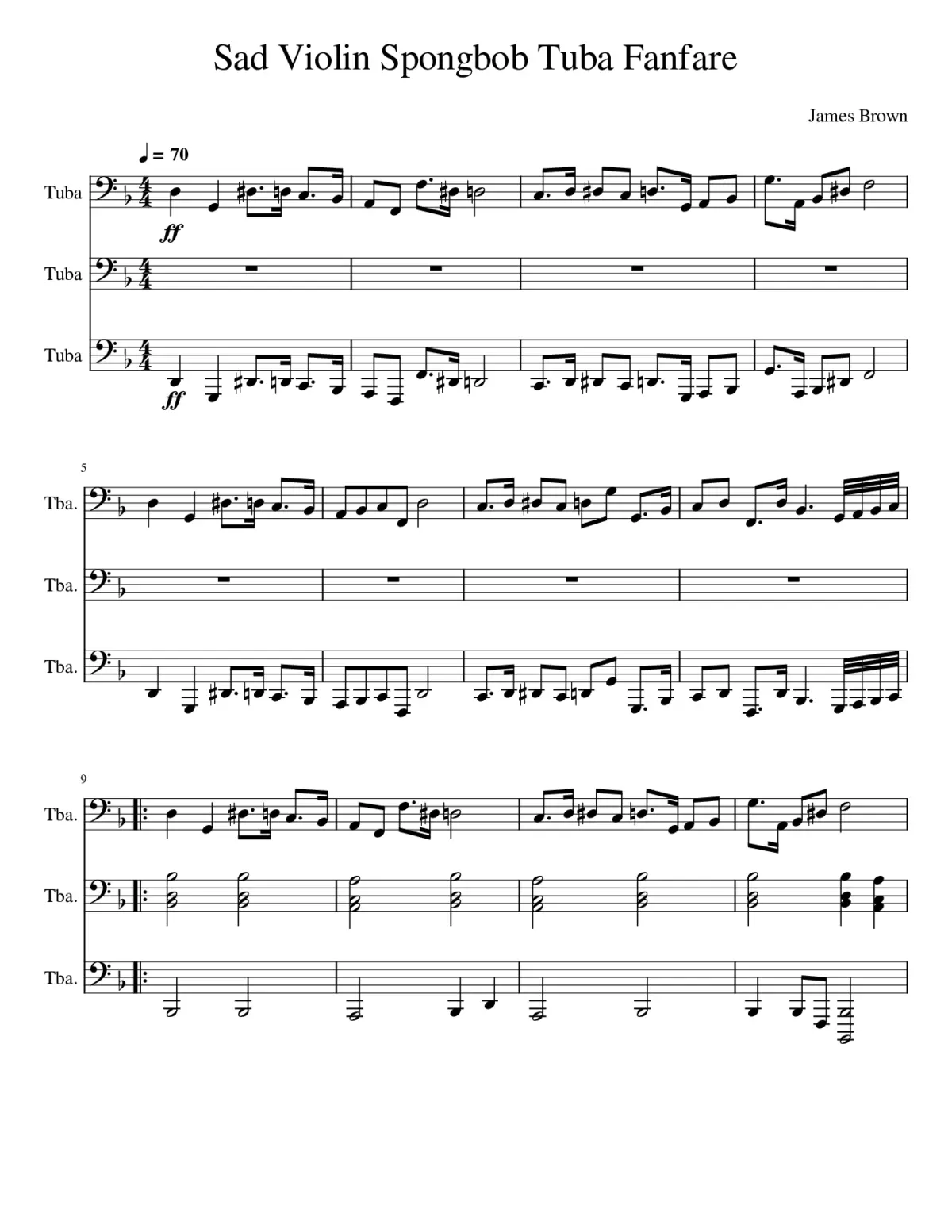 spongebob squarepants - beginning theme - Page 1