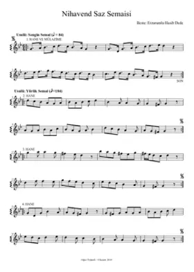 Nihavend Saz Semaisi