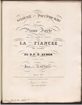 Potpourri for Piano No.6