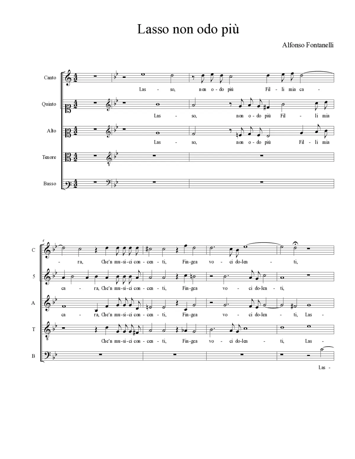 Lasso non odo più - Page 1