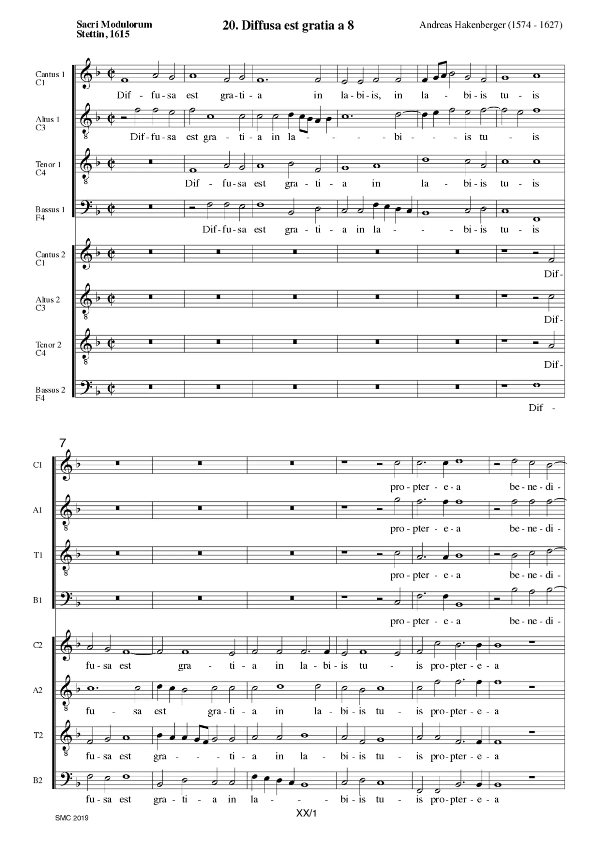 Diffusa est gratia - Page 1