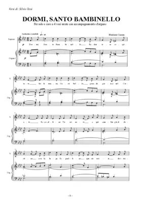 Dormi, Santo Bambinello