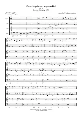 Quaerite primum regnum Dei