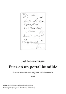 Pues en un portal humilde