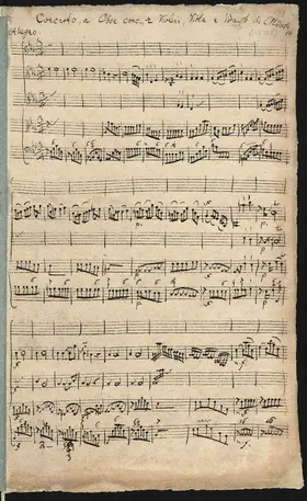 Oboe Concerto in E-flat major