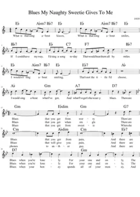 Blues My Naughty Sweetie Gives to Me