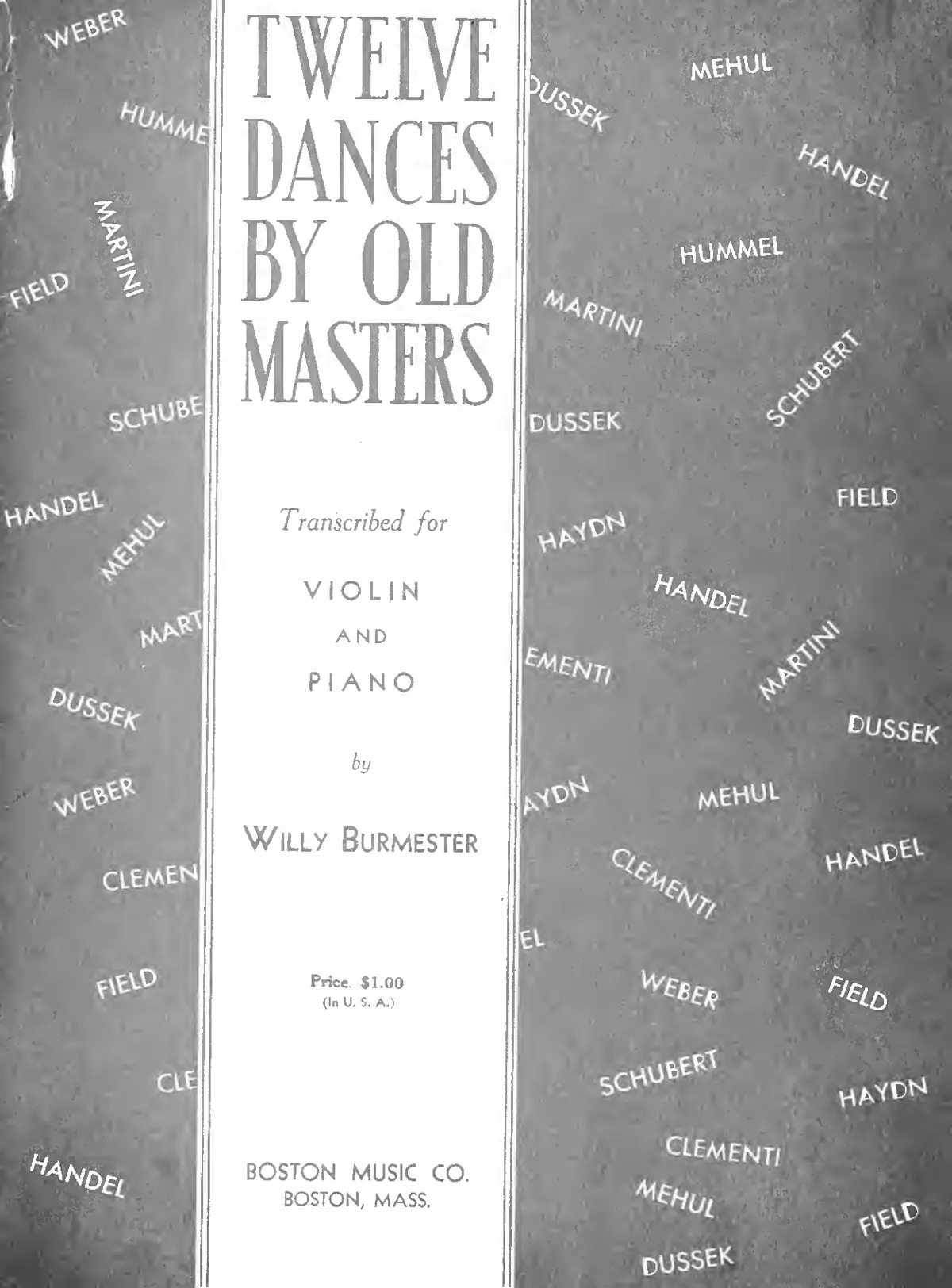 12 Dances by Old Masters - Page 1