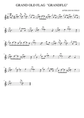 GRAND OLD FLAG GRANDFLG