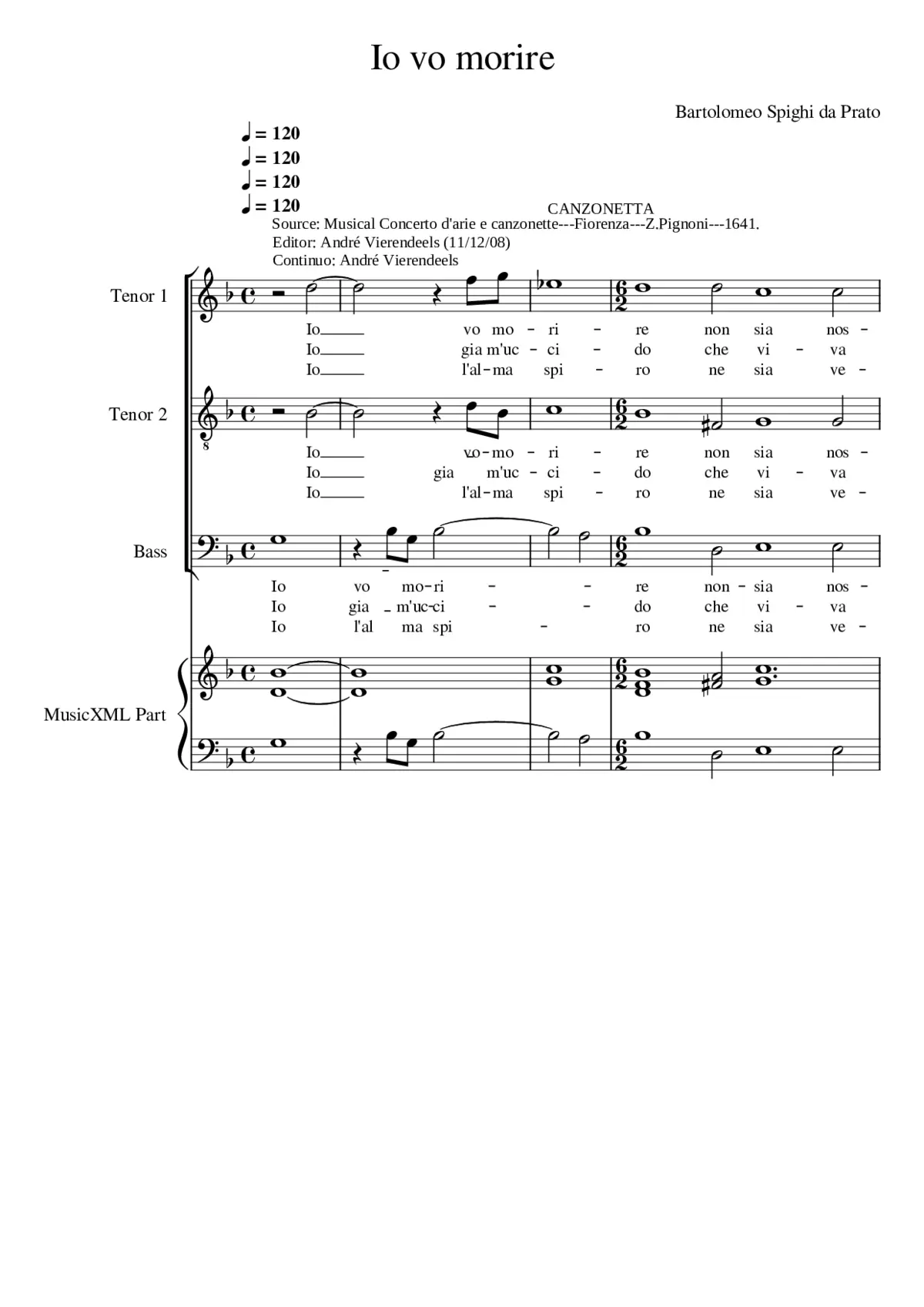 Io vo morire - Page 1