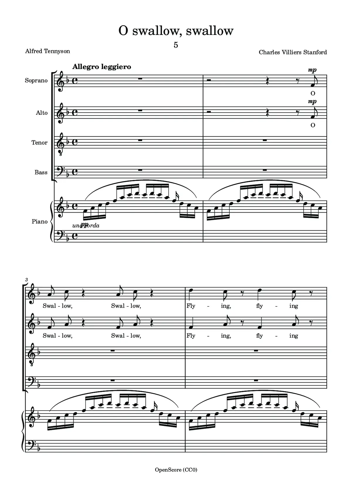 O swallow, swallow - Page 1