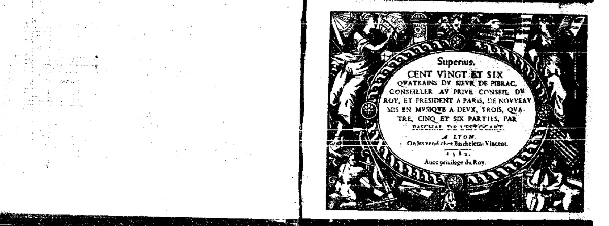 Cent vingt et six quatrains du sieur de Pibrac - Page 1