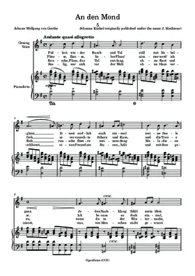 An den Mond