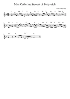 Miss Catherine Stewart of Pettyvaich